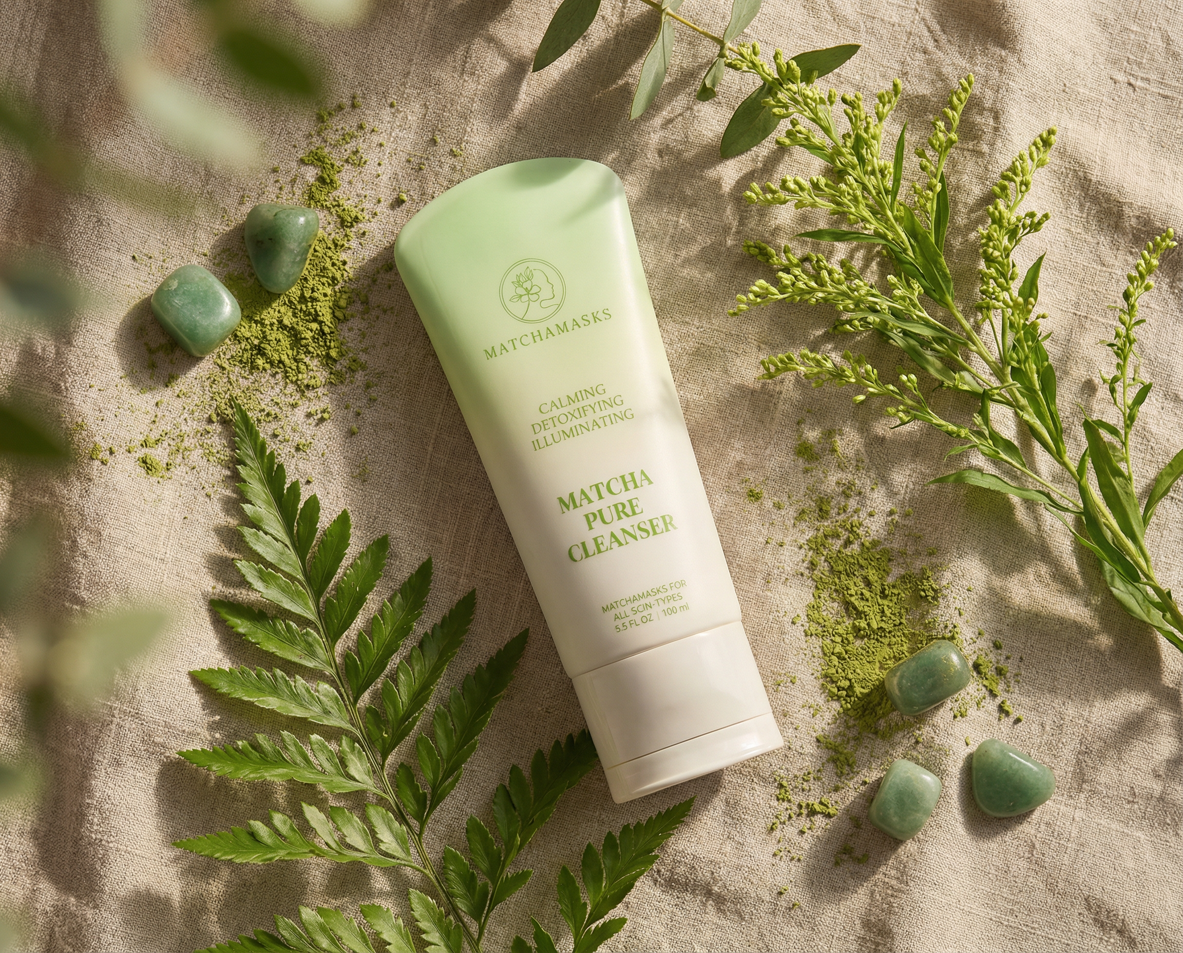 Matcha Pure Cleanser – Deep Cleansing Matcha Facial Cleanser