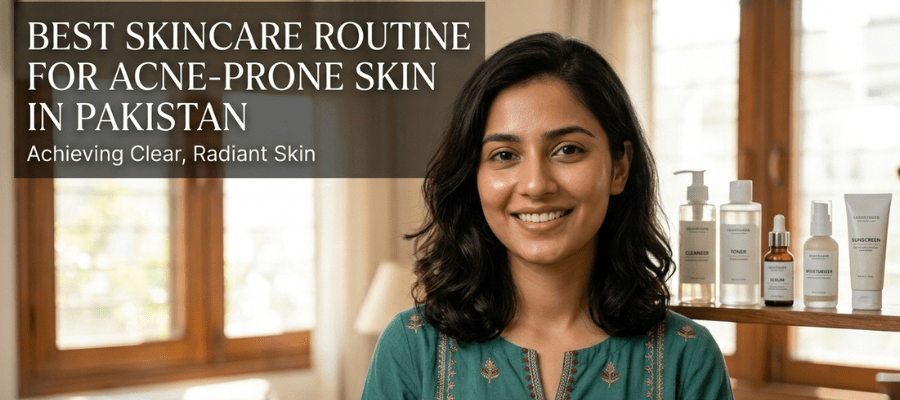 Best Skincare Routine For Acne-Prone Skin In Pakistan - MatchaMasks L.L.C-FZ