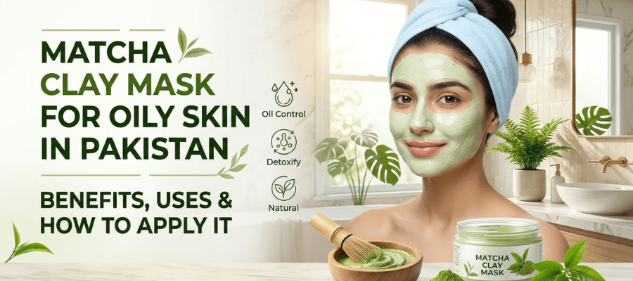 Matcha Clay Mask For Oily Skin In Pakistan: Benefits, Uses & How To Apply It - MatchaMasks L.L.C-FZ