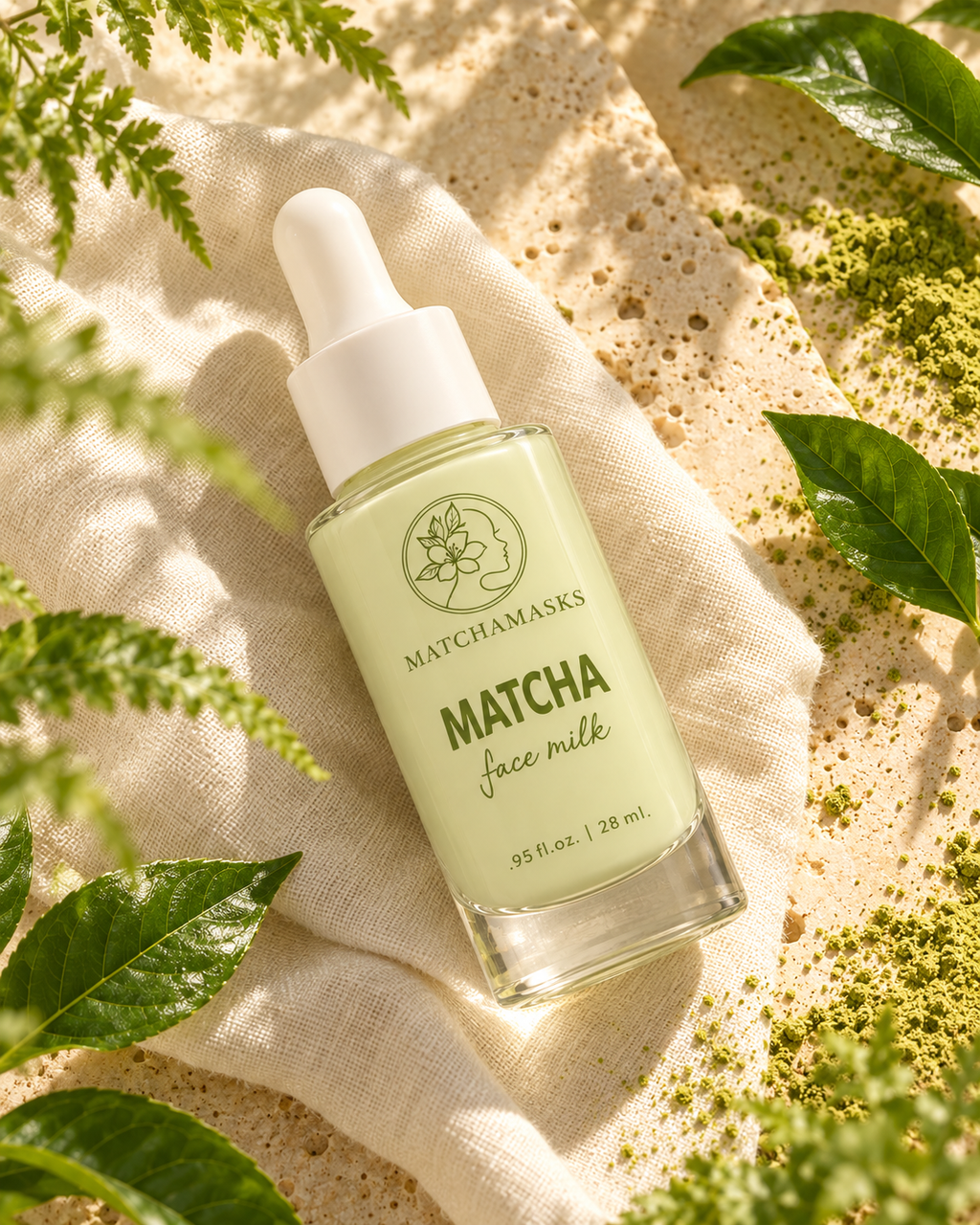 Matcha Face Milk - Moisturizing Face Serum